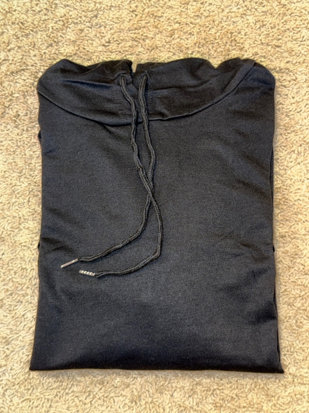 Women’s Black Hooded Pullover Sweatshirt